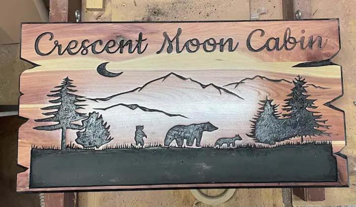 Crescent Moon Cabin Villa Sevierville Exterior foto